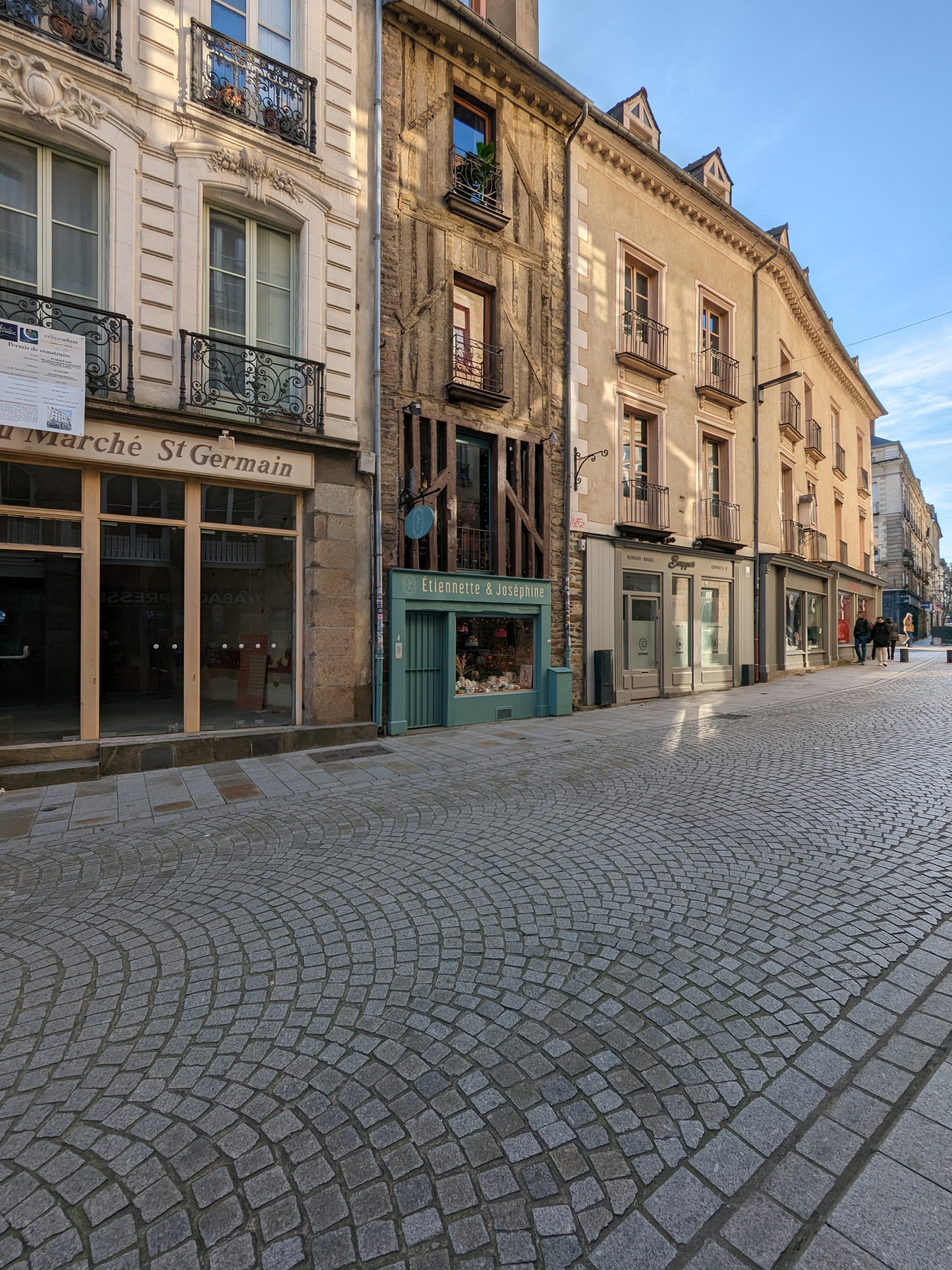 Maison à colombages à Rennes