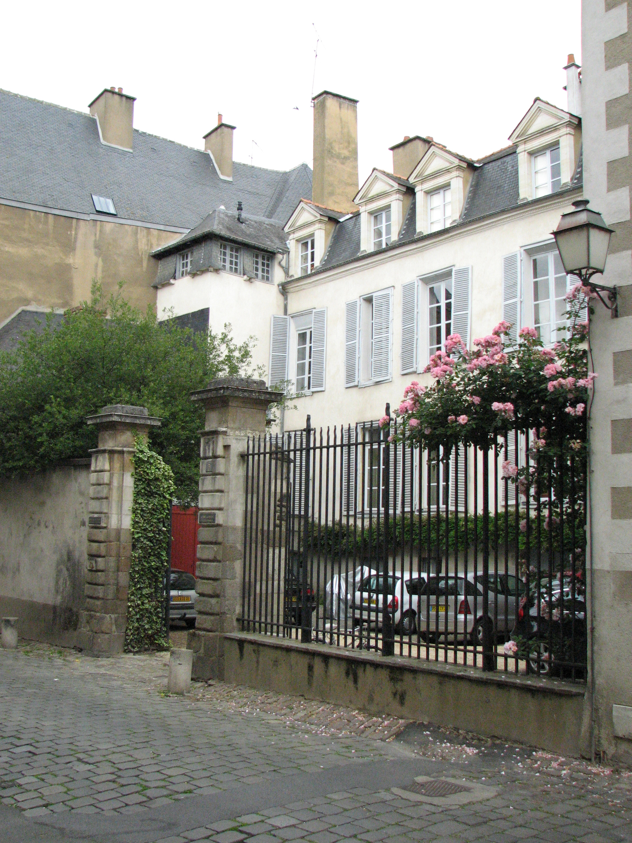 Hôtel particulier en pierre à Rennes